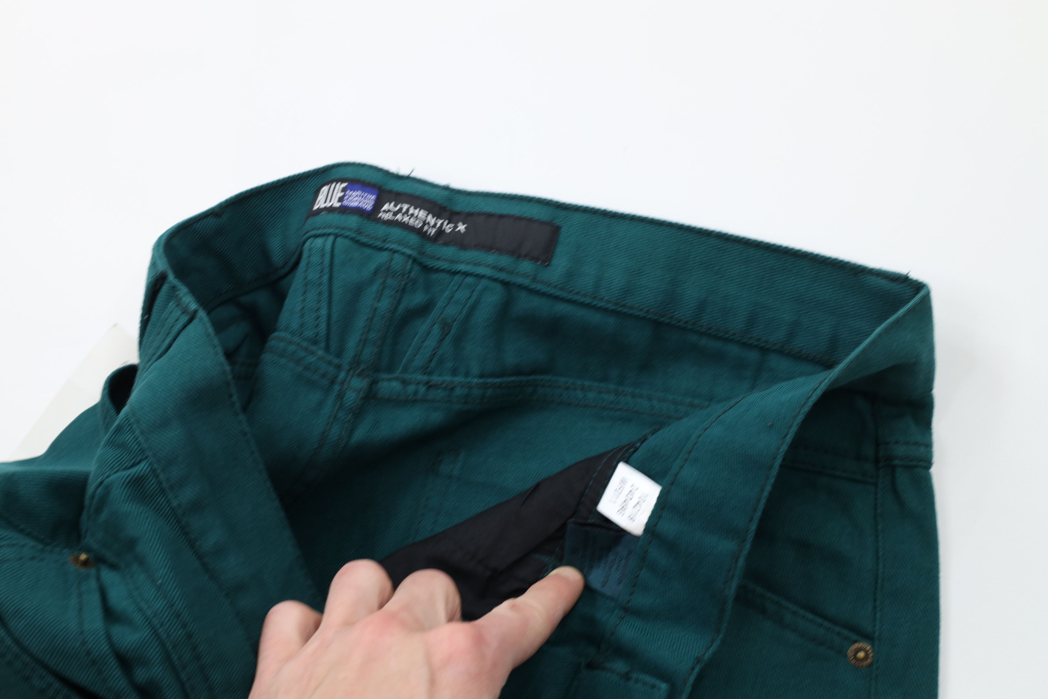 Marithe + Francois Girbaud × Vintage NOS Vintage 90s Marithe Francois Girbaud Fit Wide Leg Jeans Size US 36 / EU 52 - 6 Thumbnail