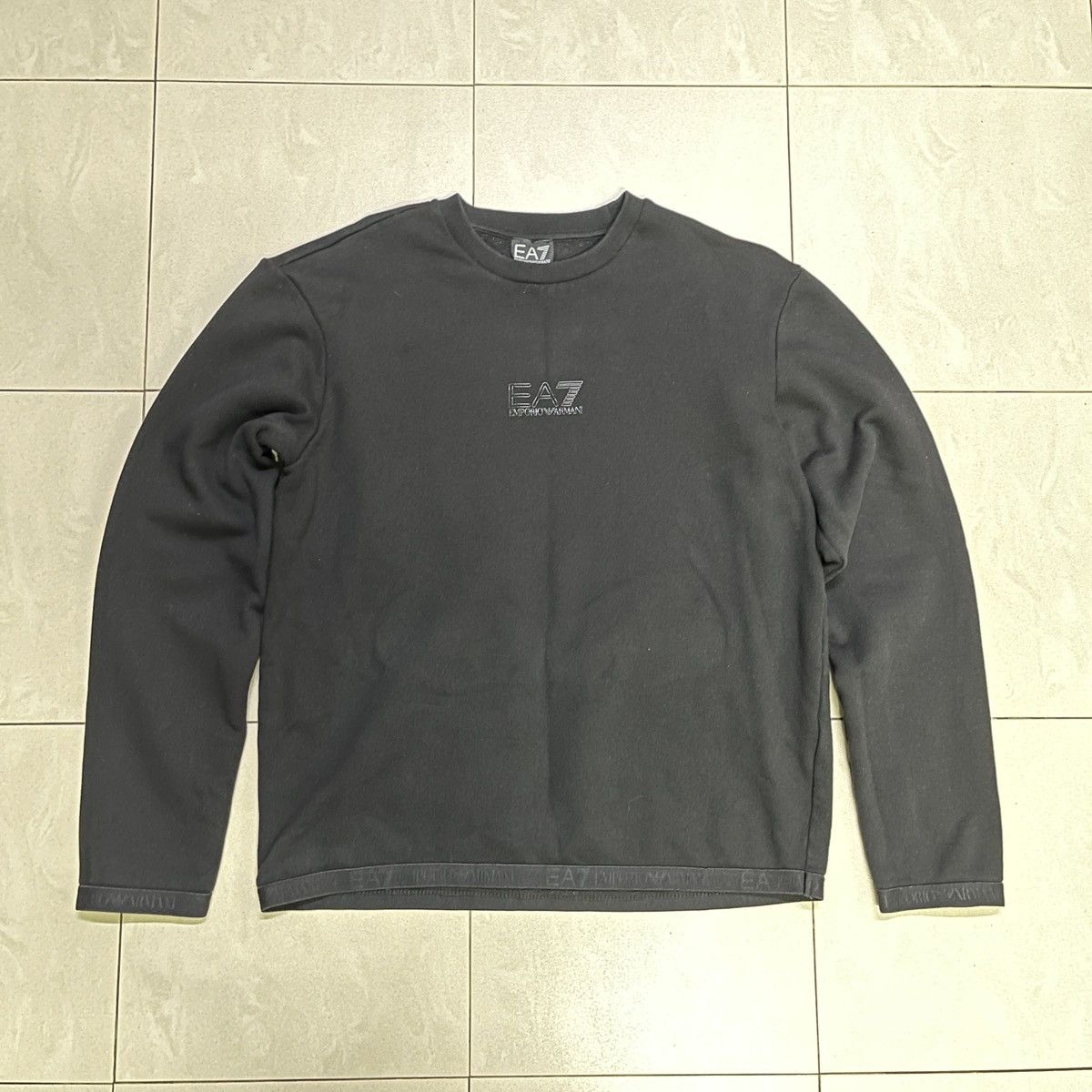 Emporio Armani Emporio Armani Logo Sweatshirt/Jumper Size US M / EU 48-50 / 2 - 1 Thumbnail