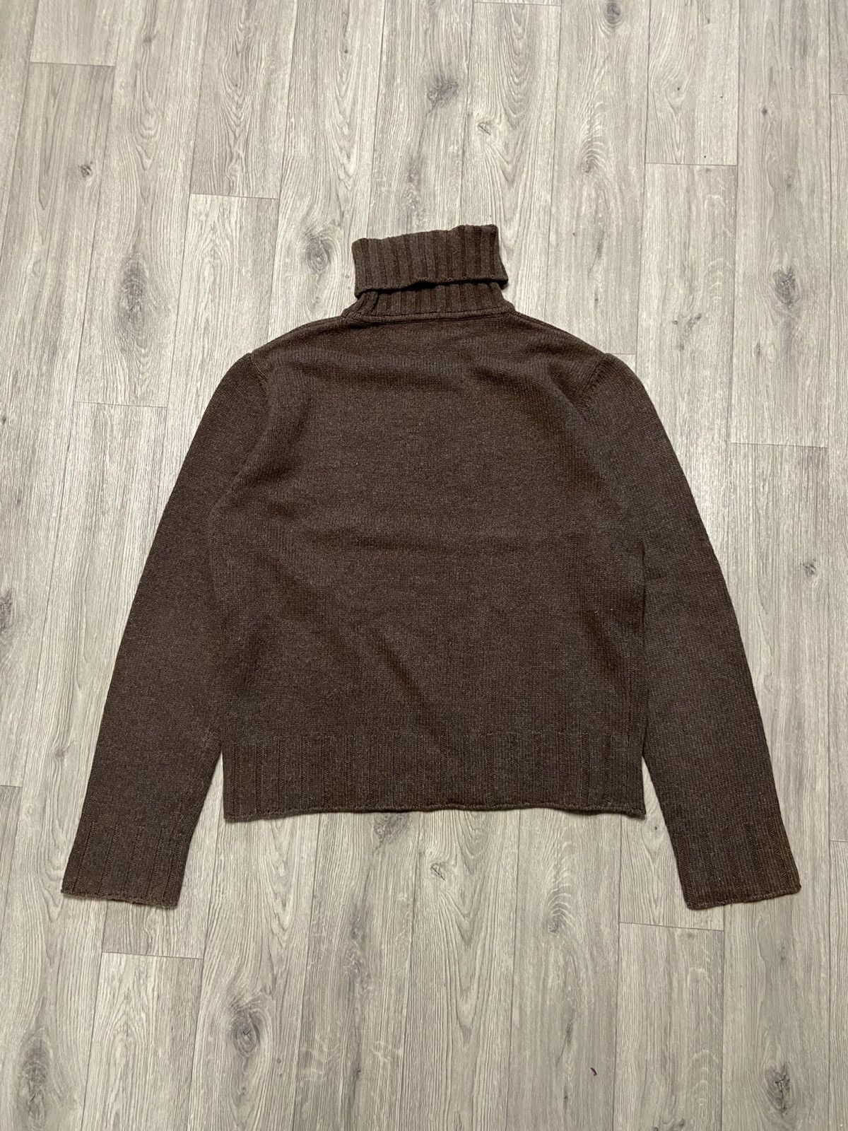 Dirk Bikkembergs Dirk Bikkembergs Wool high collar knit Sweater Size US L / EU 52-54 / 3 - 3 Thumbnail