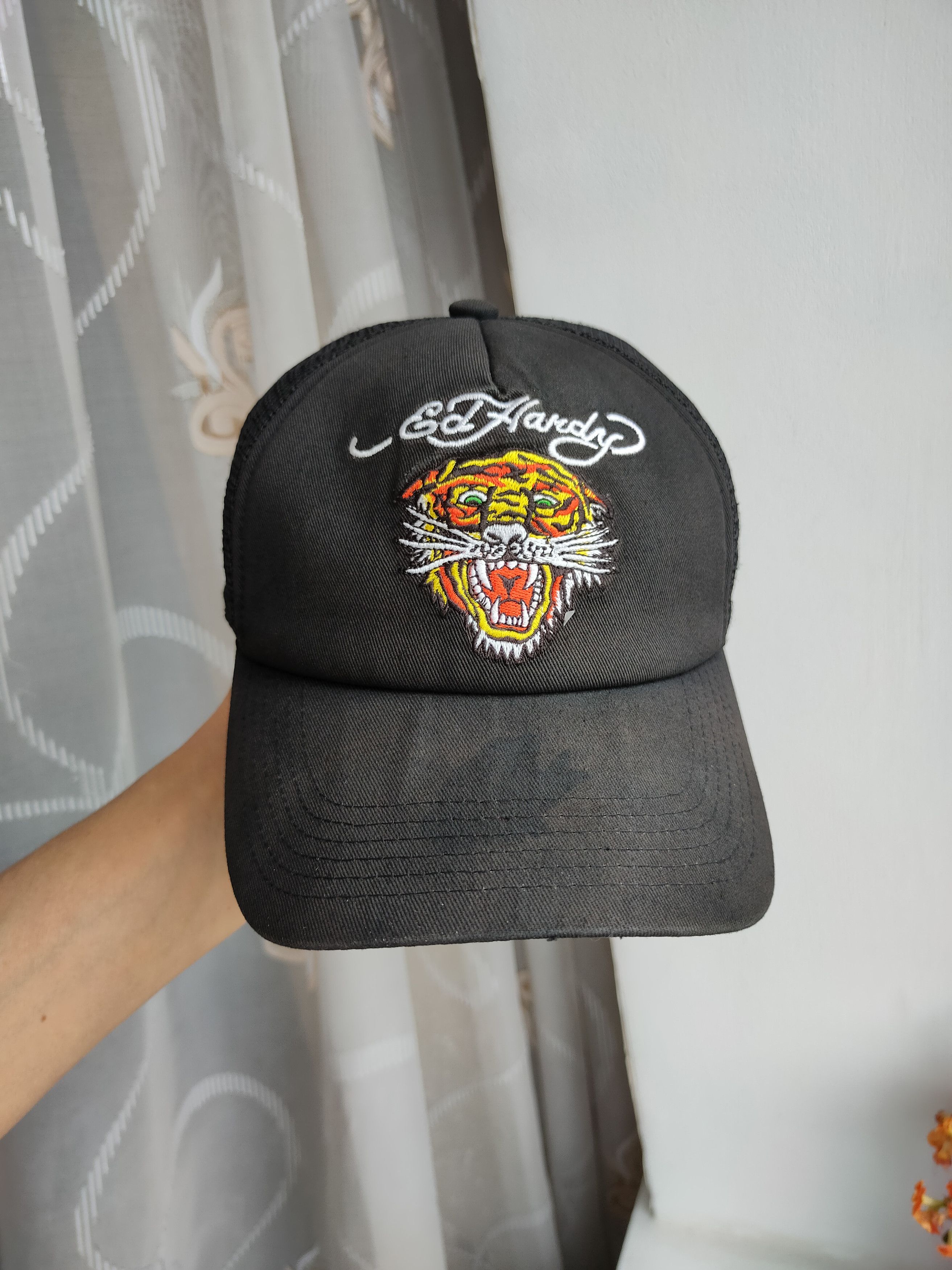 Ed Hardy Ed Hardy Trucker Cap Ed Hardy Cap Unisex Size ONE SIZE - 5 Thumbnail