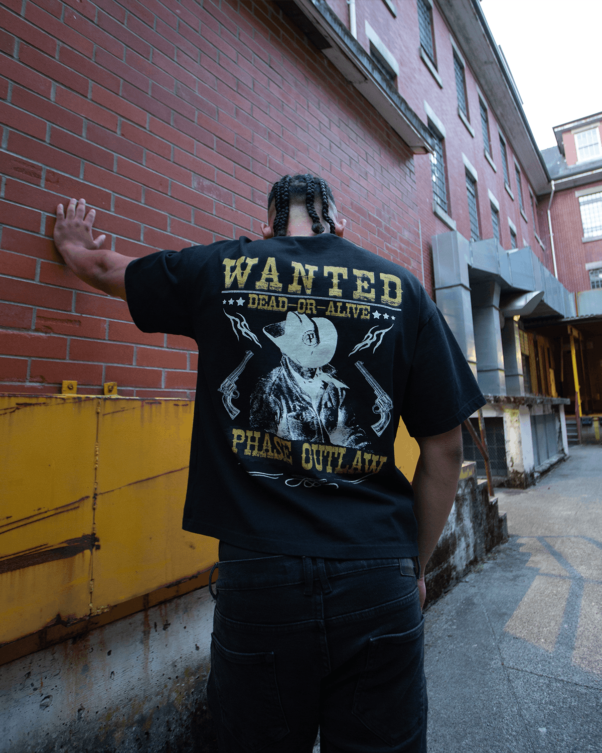 PHASE Garments OUTLAW T-Shirt Size Medium Size US M / EU 48-50 / 2 - 4 Thumbnail