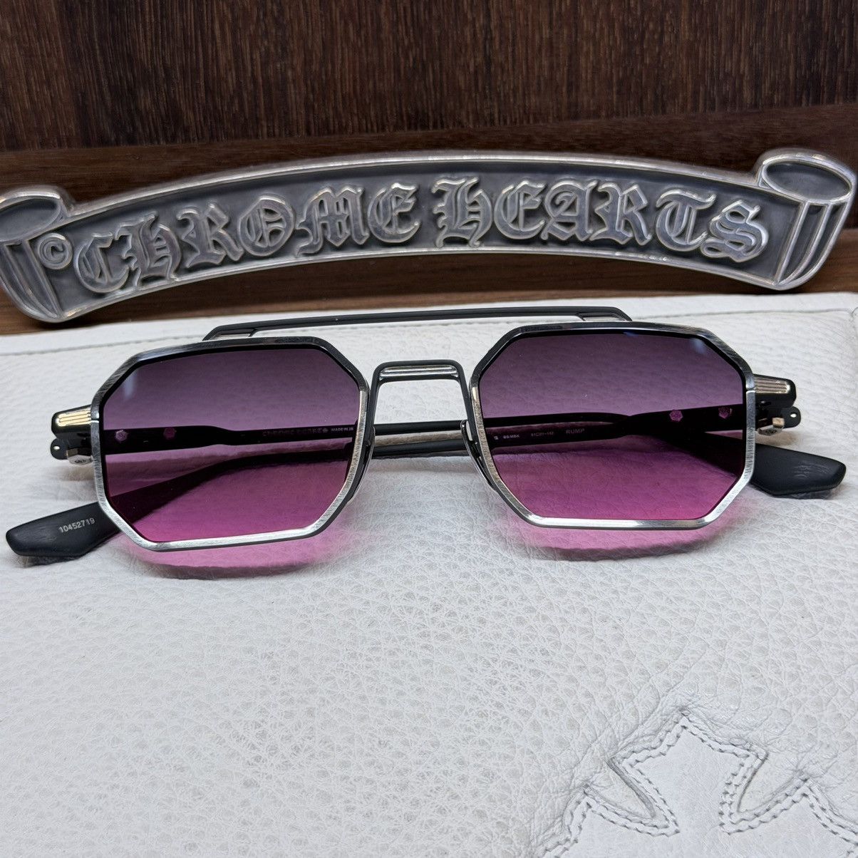 Chrome Hearts Chrome Hearts Rump 1/1 Sunglasses Size ONE SIZE - 1 Thumbnail