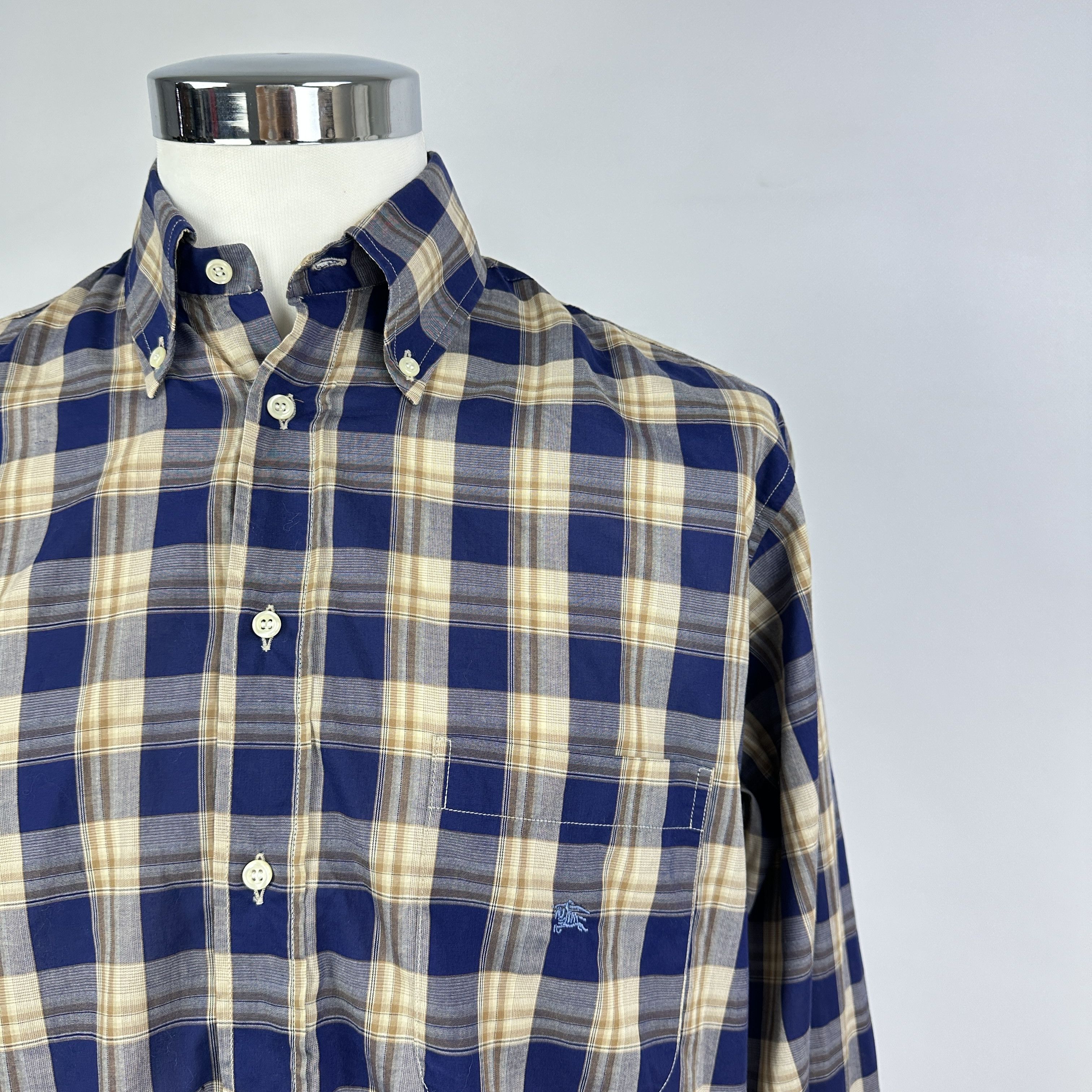 Burberry Camicia Burberry Flanella A Quadri – L Size US L / EU 52-54 / 3 - 8 Thumbnail