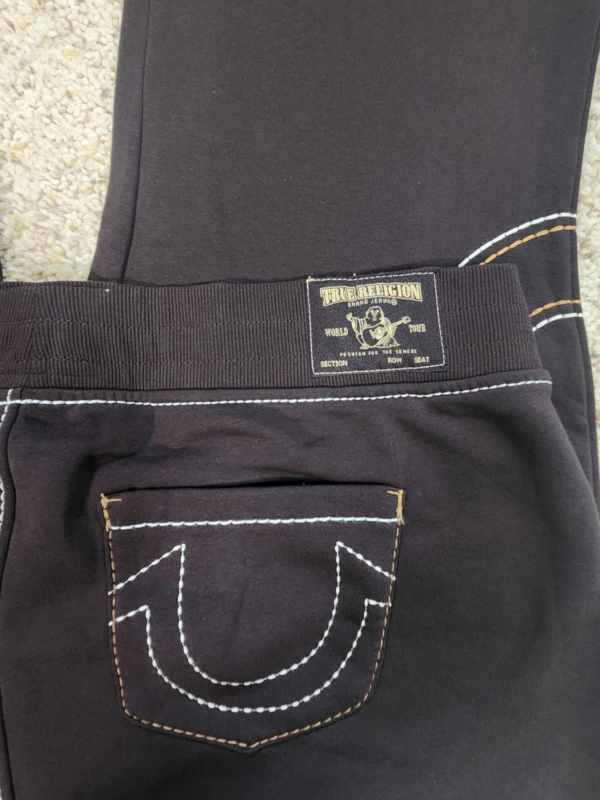 True Religion NWT True Religion Pull-On Flare Jeans Red Anniversary 2XL Size 42" / US 20 - 2 Thumbnail