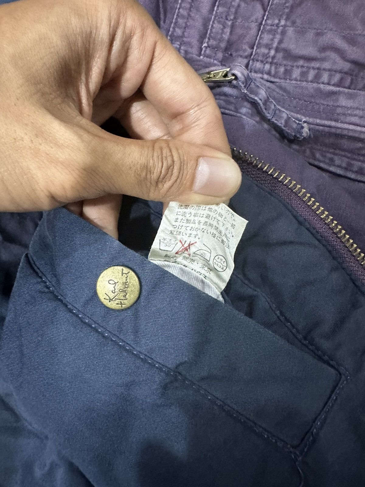 Designer × Karl Helmut × Vintage Vintage KARL HELMUT Patches Design Bomber Jacket Size US XL / EU 56 / 4 - 18 Thumbnail