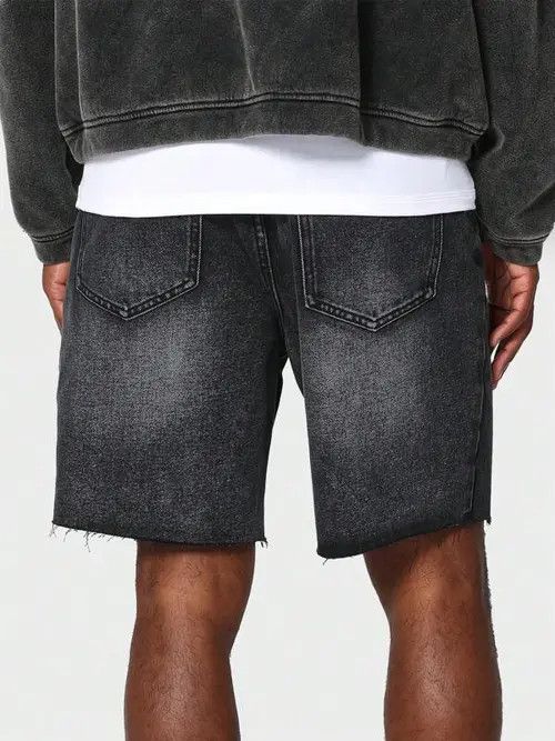 Jean Koyama x Ayano Jeans Denim Shorts Raw Edge Distressed Size US 32 / EU 48 - 6 Thumbnail