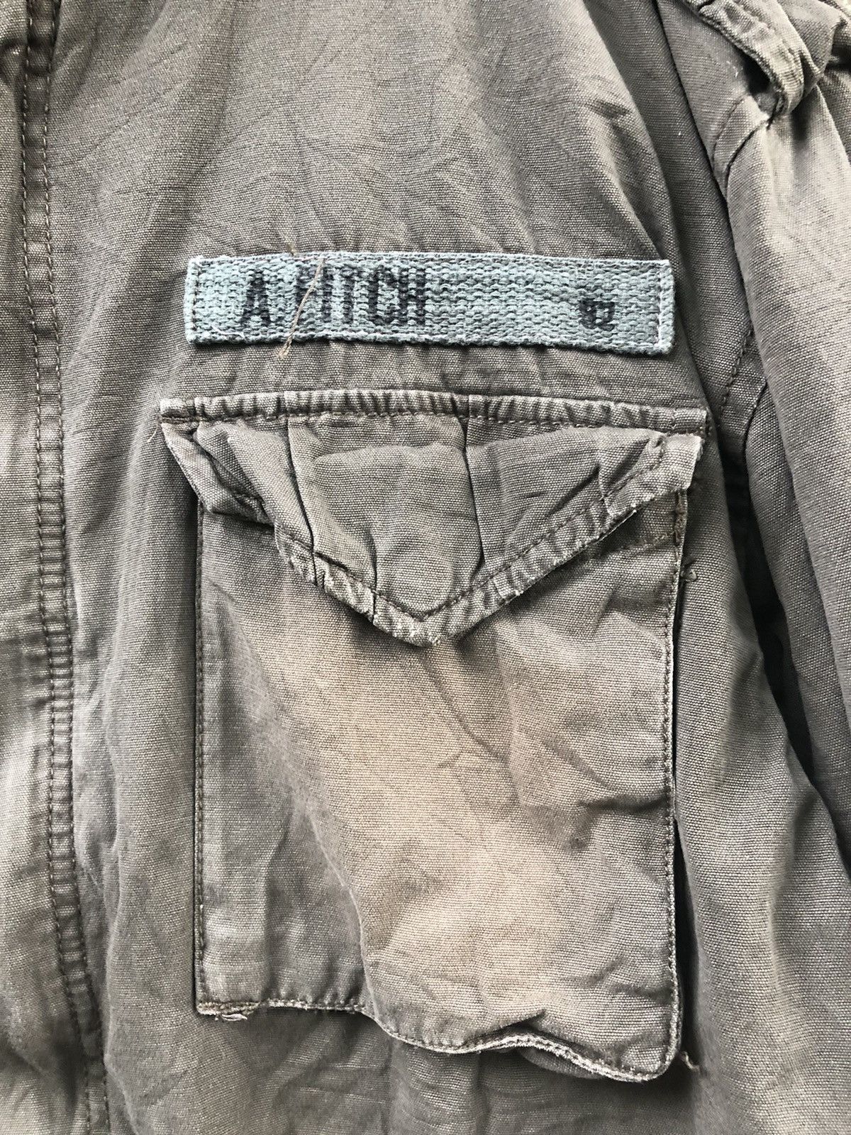 Abercrombie & Fitch 💥RARE💥Vintage Abercrombie & Fitch Military Sherpa Jacket Size US XL / EU 56 / 4 - 7 Thumbnail