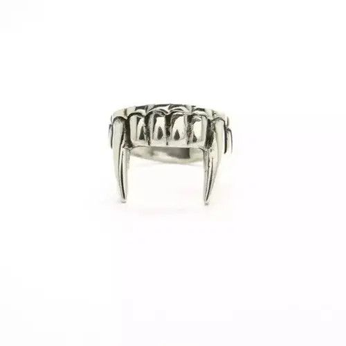 Jewelry Gothic Punk Style Vampire Ring Size ONE SIZE - 3 Thumbnail