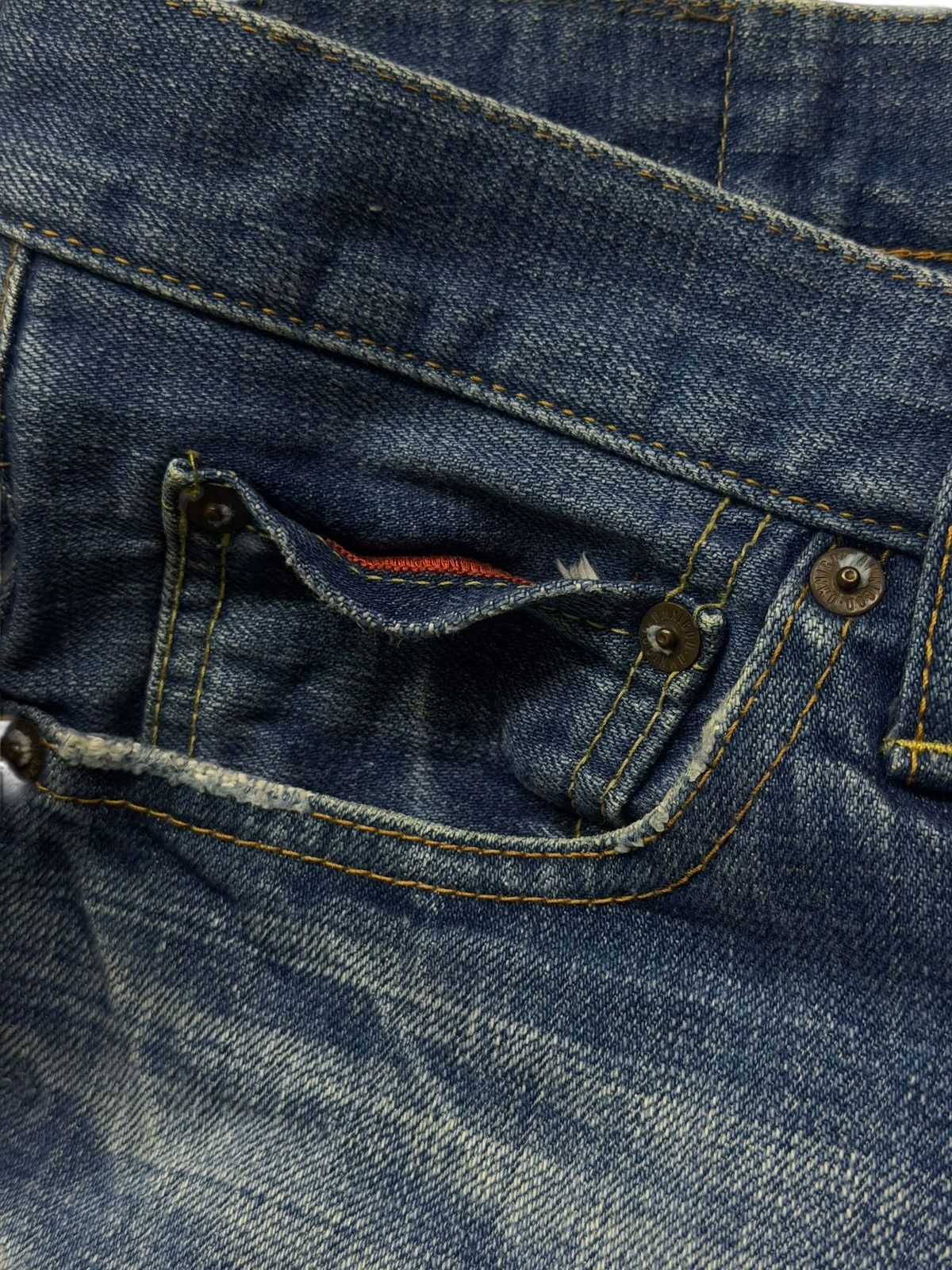 OMNIGOD Vintage 90s OMNIGOD Lot 50543 Japanese Denim Jeans | W33 Size US 33 - 9 Thumbnail