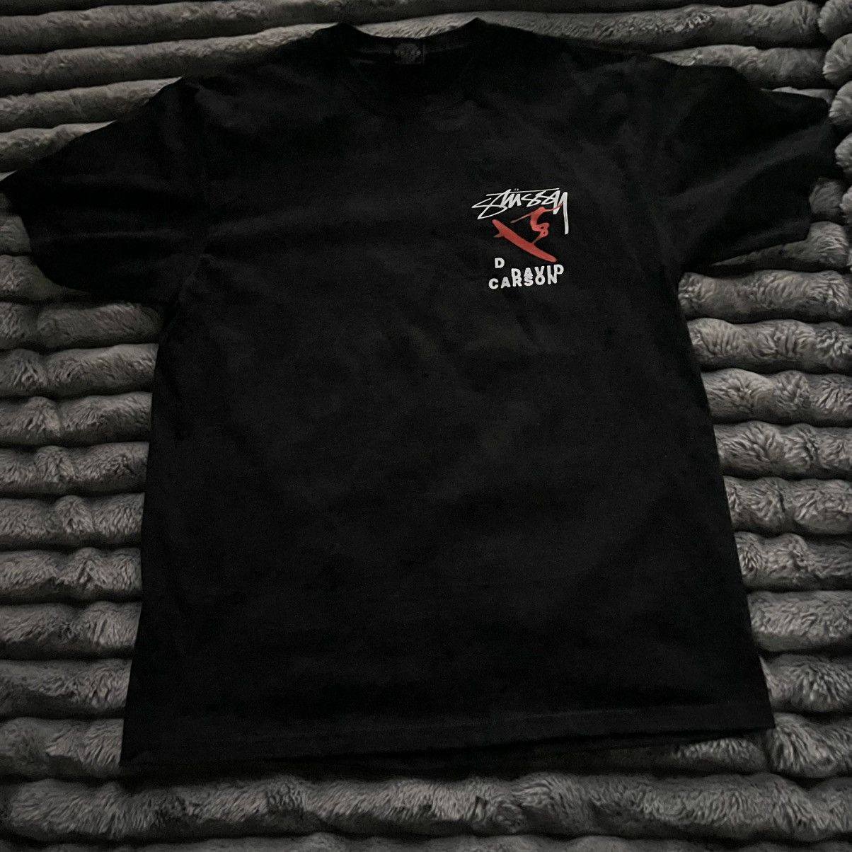 Stussy stussy tee X david carson Size US M / EU 48-50 / 2 - 2 Thumbnail