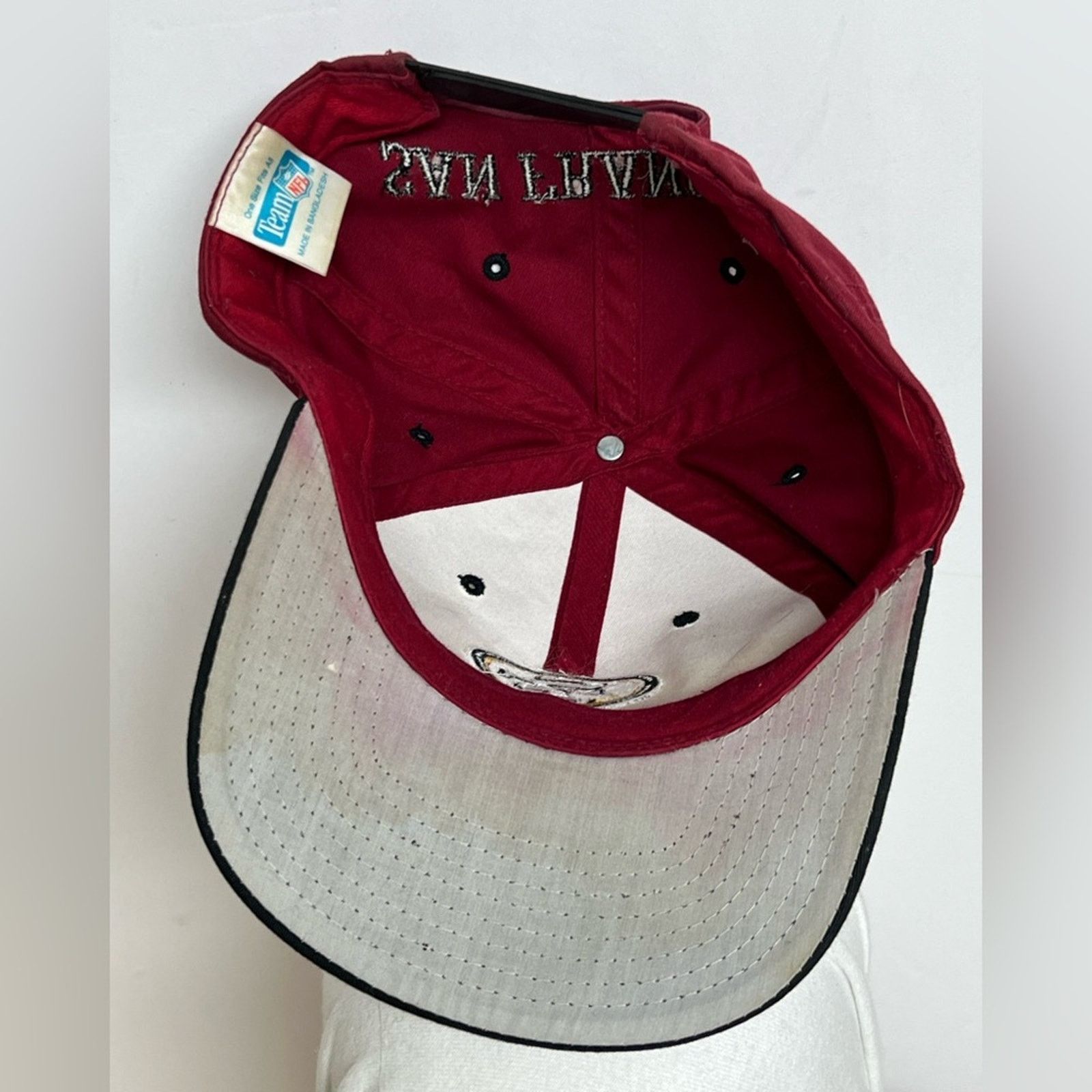 NFL Vintage 1990's San Francisco 49ers Team NFL Cap/Hat Size ONE SIZE - 6 Thumbnail