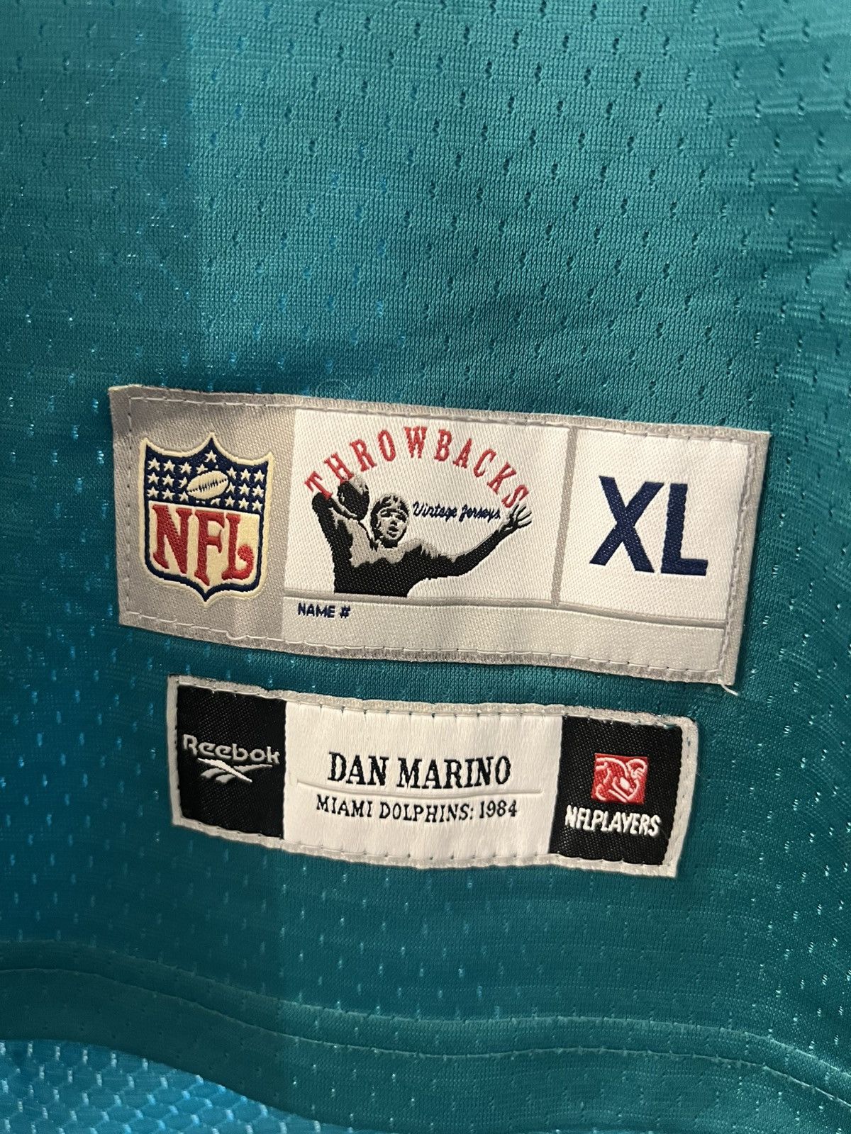NFL Vintage Dan Marino NFL Jersey Size US XL / EU 56 / 4 - 3 Thumbnail