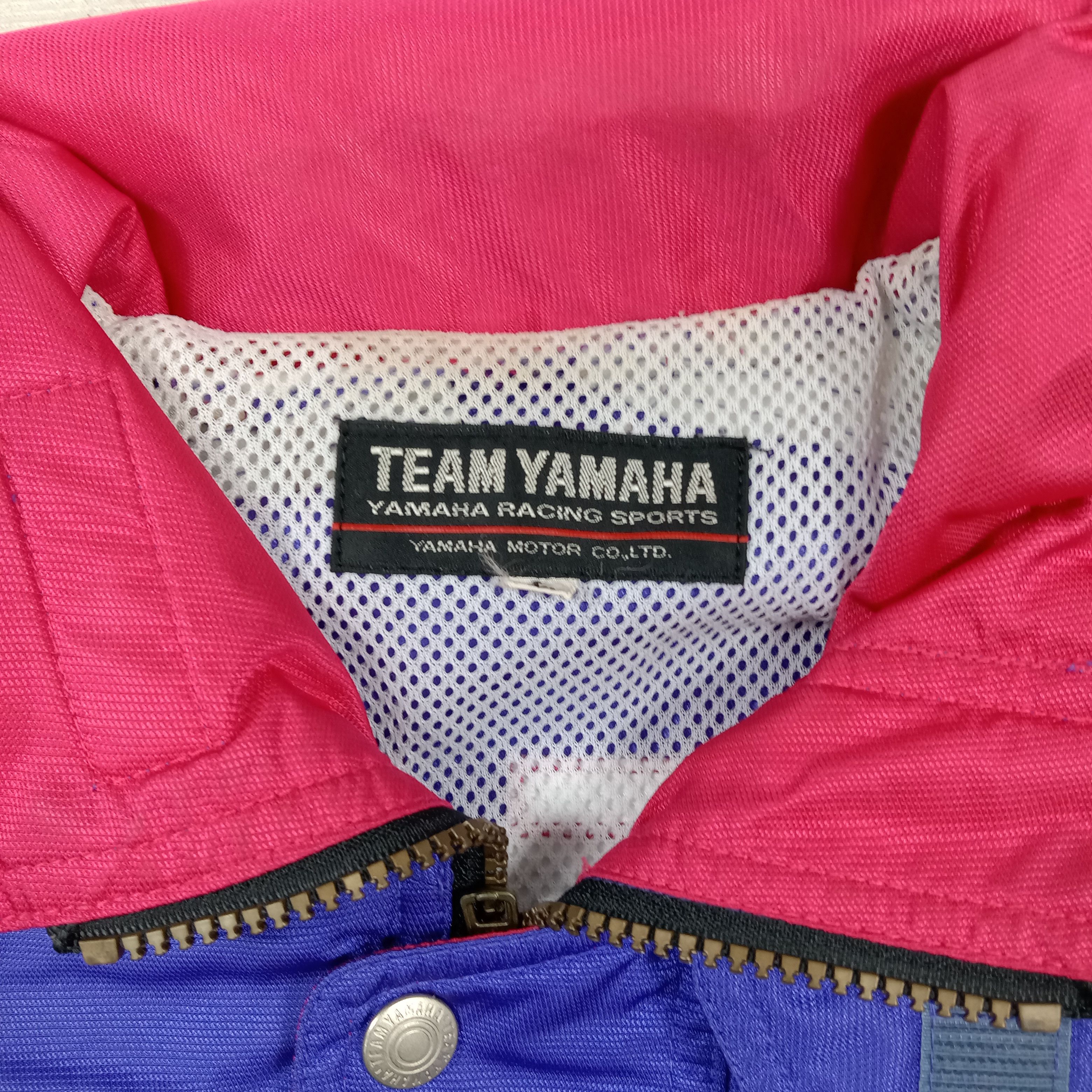 Yamaha 90's Yamaha Team Racing Motorsports Retro Jacket C274N14 Size US L / EU 52-54 / 3 - 5 Thumbnail