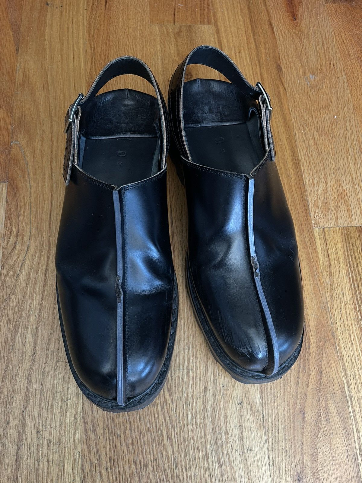 image of Oamc Slip On Transformable Clogs Shoes in Black, Men's (Size 11)