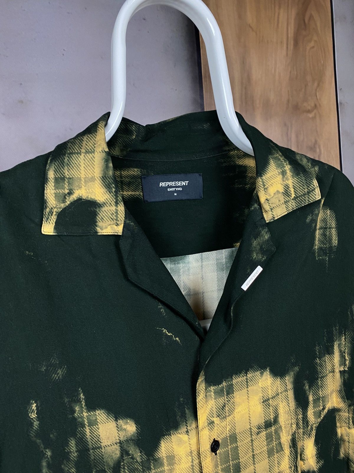 Represent Clo. 🔛Shirt Short Sleeve Represent England Tie Dye Streetwear🔛 Size US M / EU 48-50 / 2 - 2 Thumbnail
