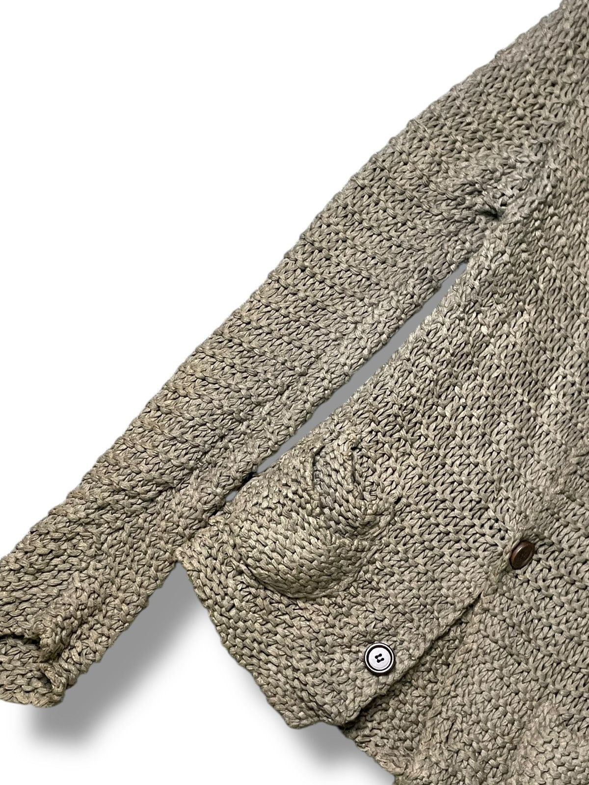 Japanese Brand × Vintage × Zara ZARA Men Cozy Knit Outerwear Cardigan (83) Size US L / EU 52-54 / 3 - 3 Thumbnail