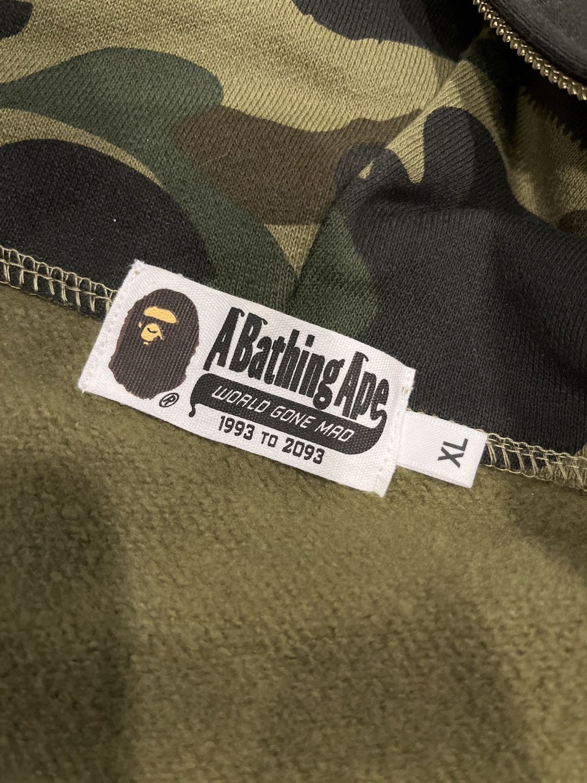 BAPE - 1st Camo Green Hoodie