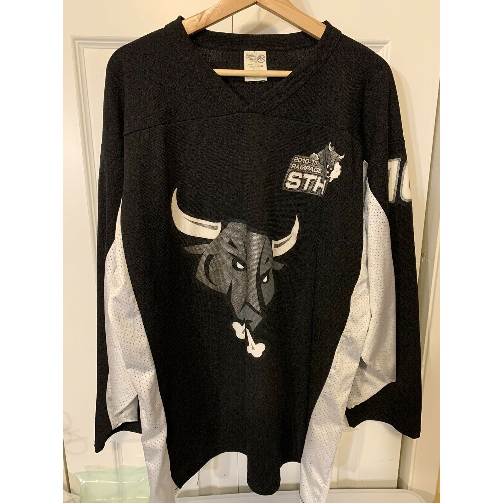 Vintage SAN ANTONIO 2010-2011 RAMPAGE STH AK HOCKEY TEAM JERSEY MENS Size US L / EU 52-54 / 3 - 3 Thumbnail