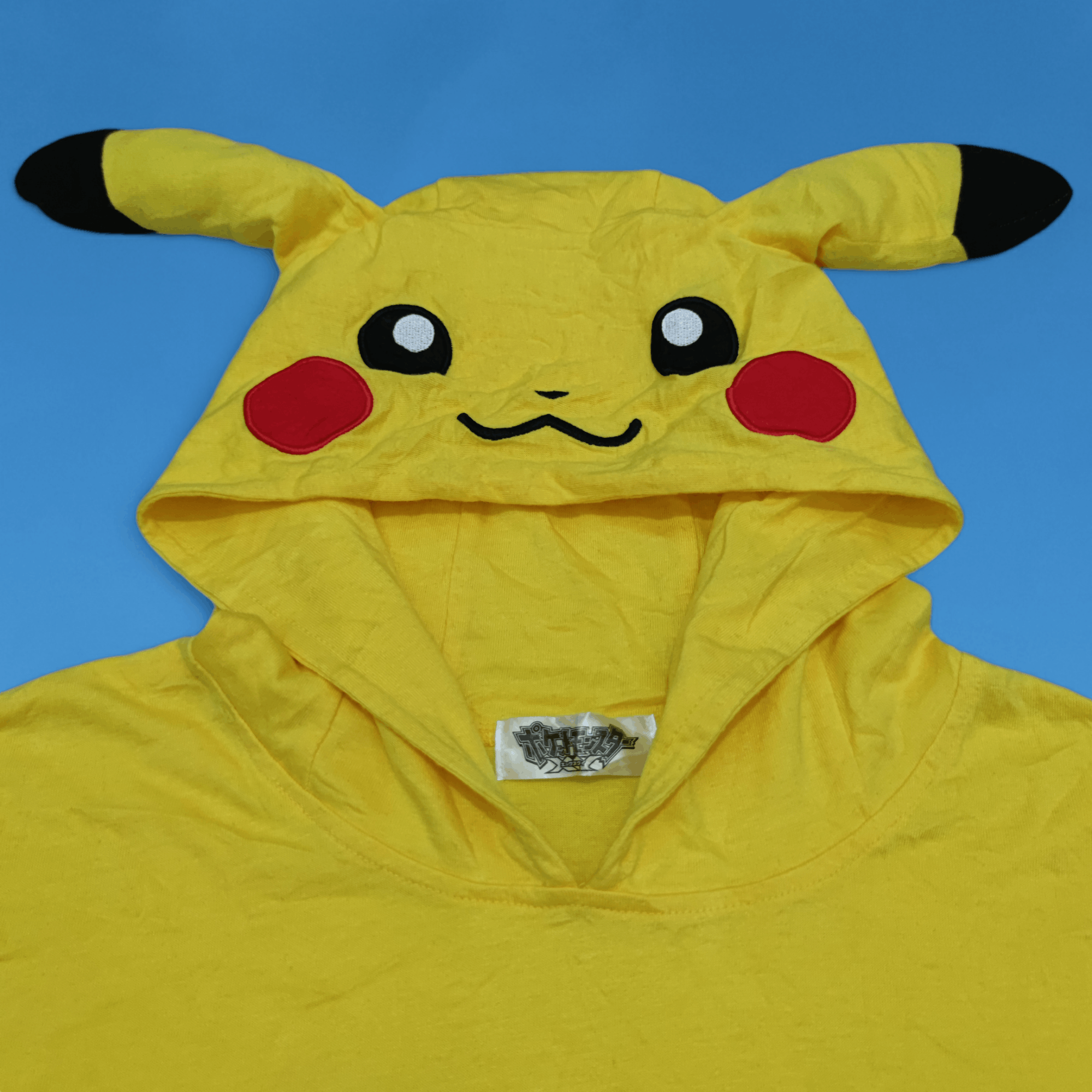 Anime × Nintendo × Pokemon Vintage Y2K Pokemon Character Design Pikachu Hoodie T Shirt Size US M / EU 48-50 / 2 - 3 Thumbnail