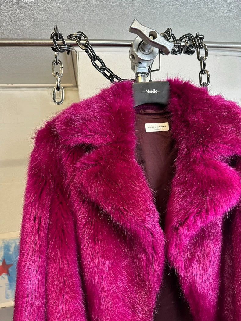 Dries Van Noten Dries Van Noten Dries Van Noten Pitaya artificial fur-2507 Size US M / EU 48-50 / 2 - 2 Thumbnail