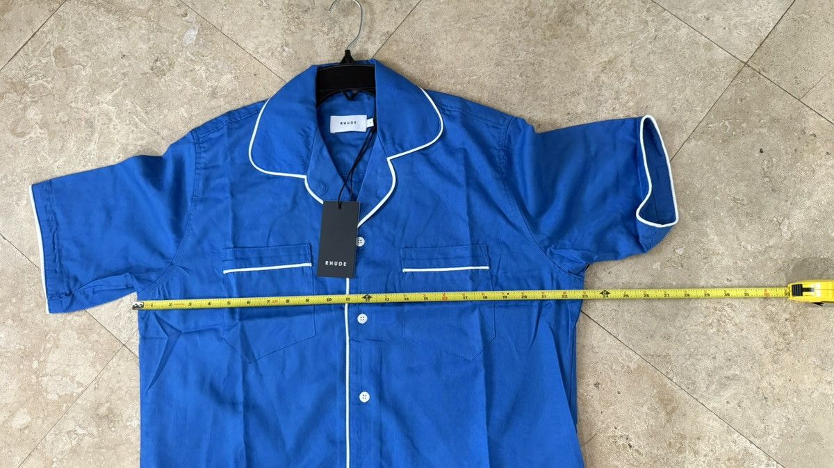 Rhude Rhude Bandana PJ Short Sleeve Shirt in Blue Size M - New Size US M / EU 48-50 / 2 - 8 Thumbnail