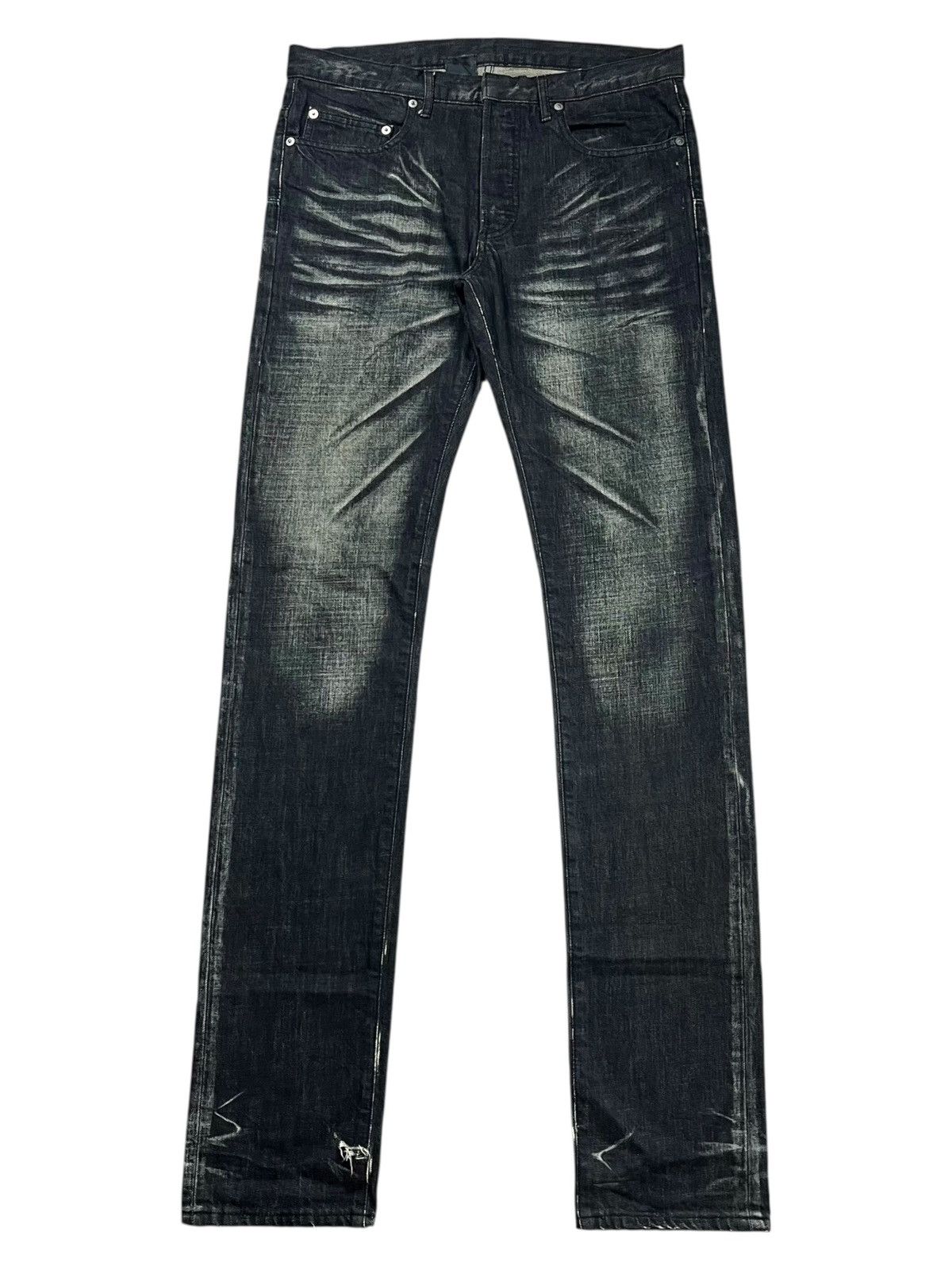 Dior × Hedi Slimane Dior Homme fw07 “Follow Me” claw mark denim
