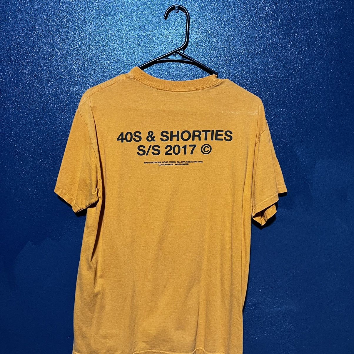 40's & Shorties Orange 40’s & Shorties Graphic Tee Size US M / EU 48-50 / 2 - 2 Thumbnail