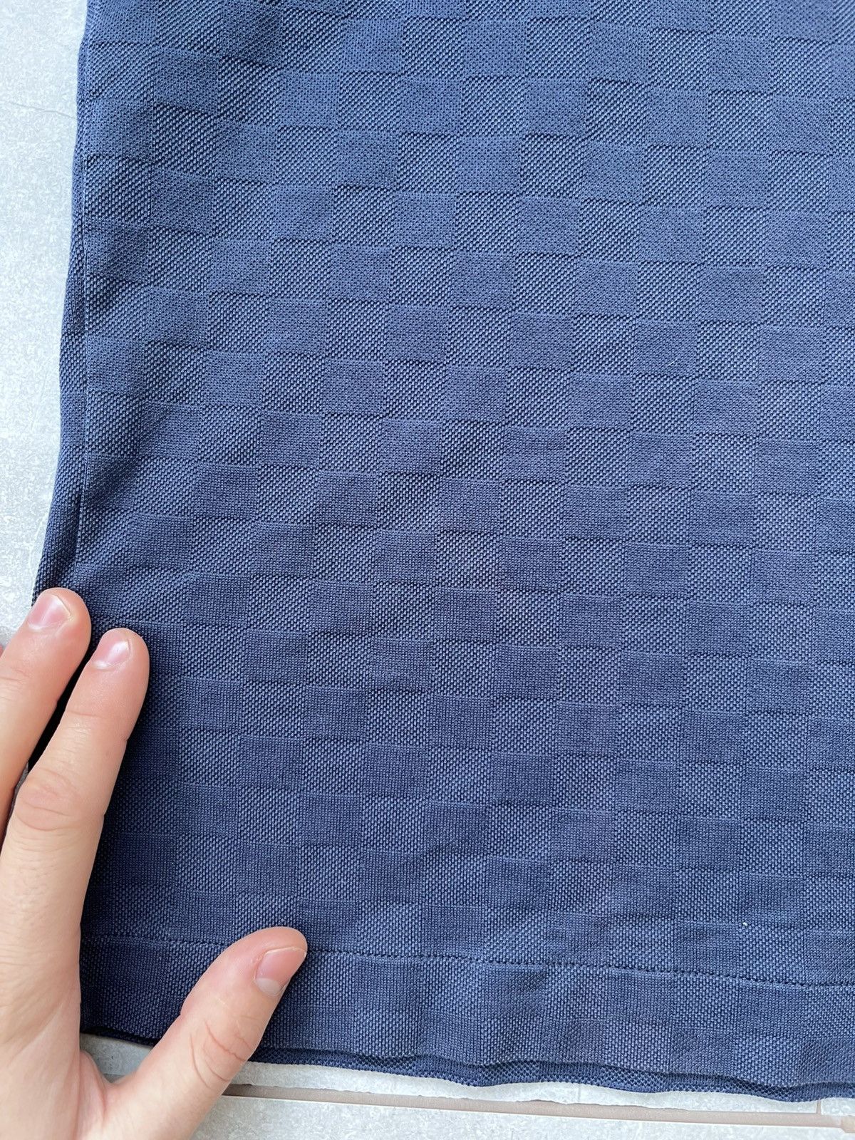 Louis Vuitton Louis Vuitton Men’s Blue Monogram Polo Shirt – Size L Size US L / EU 52-54 / 3 - 14 Thumbnail
