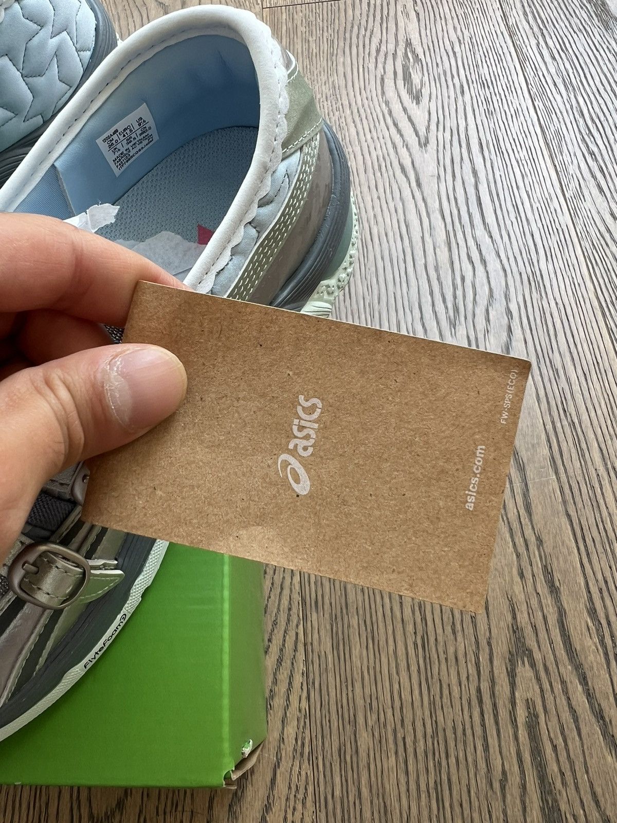 Asics × Kiko Kostadinov × Marc Jacobs HEAVEN Gel Lokros - Pale Aqua Size US 10 / IT 40 - 3 Thumbnail