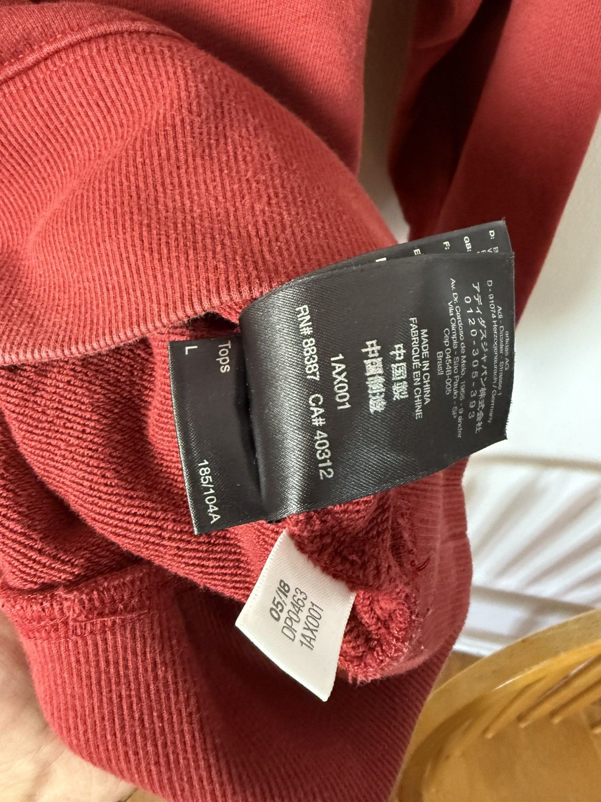 Y-3 Y-3 Yohji Yamamoto Hoodie Size US L / EU 52-54 / 3 - 4 Thumbnail