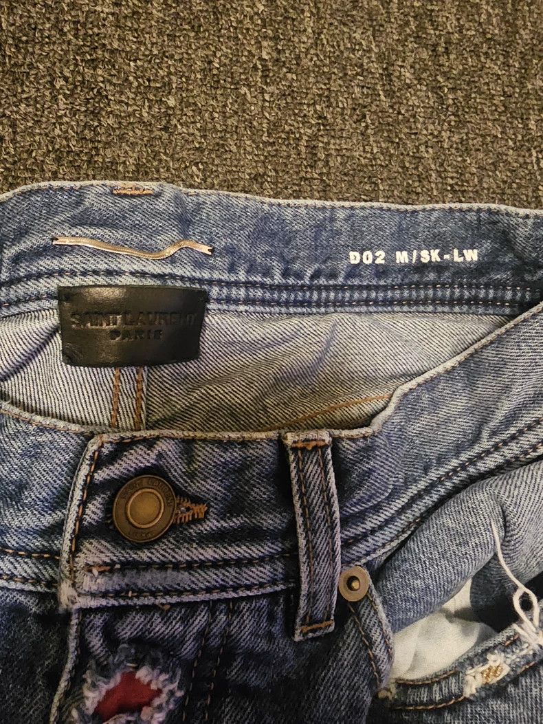 Saint Laurent Paris Saint Laurent Paris jeans 2505-Nextarrow Size US 29 - 3 Thumbnail