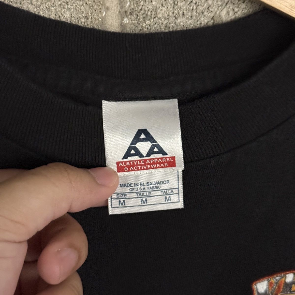 AAA Vintage 2006 AAA Vets Don't Forget Black Biker Tee Mens M Size US M / EU 48-50 / 2 - 4 Thumbnail