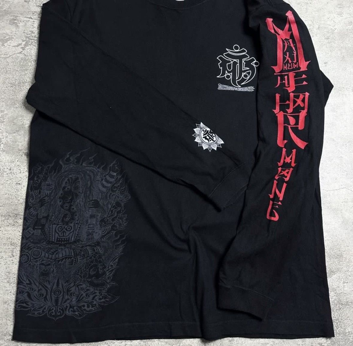 Band Tees Long sleeve tshirt metal maximum the hormone Size US XL / EU 56 / 4 - 5 Thumbnail