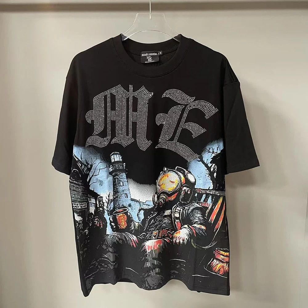 Japanese Brand Emotion Graphic T-Shirt Size US M / EU 48-50 / 2 - 1 Thumbnail