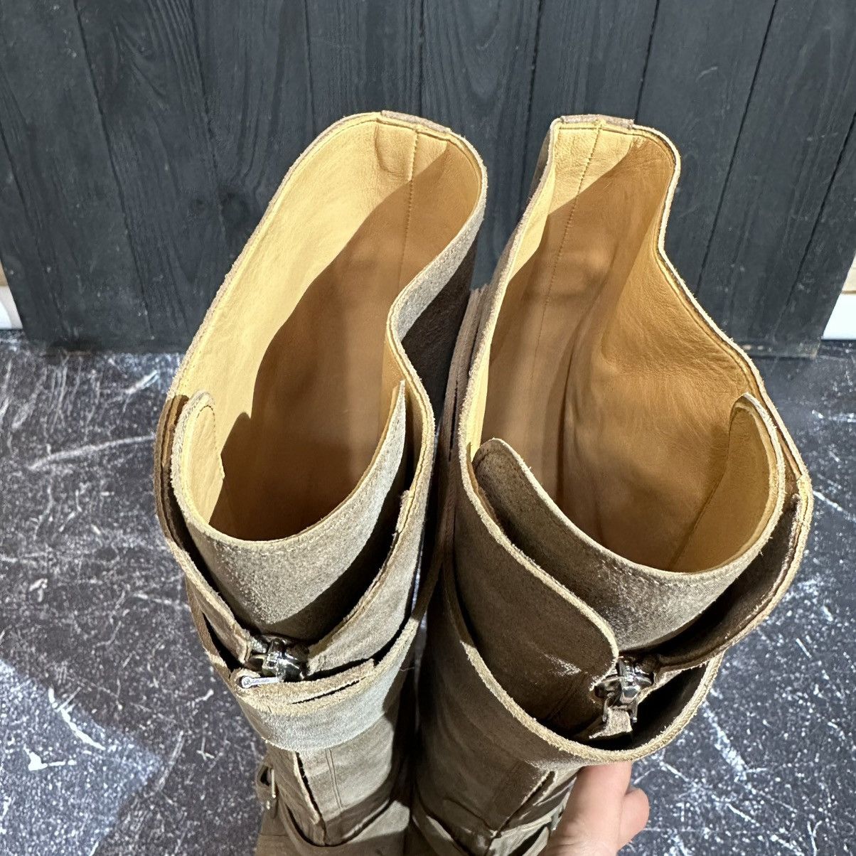 Hermes HERMES Suede zip front Boots Size 37 Size US 7 / IT 37 - 24 Thumbnail