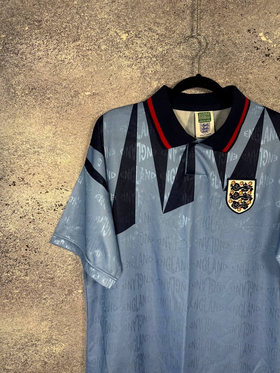 Vintage 90's England National Team 1994 Score Draw Jersey Size US L / EU 52-54 / 3 - 3 Thumbnail