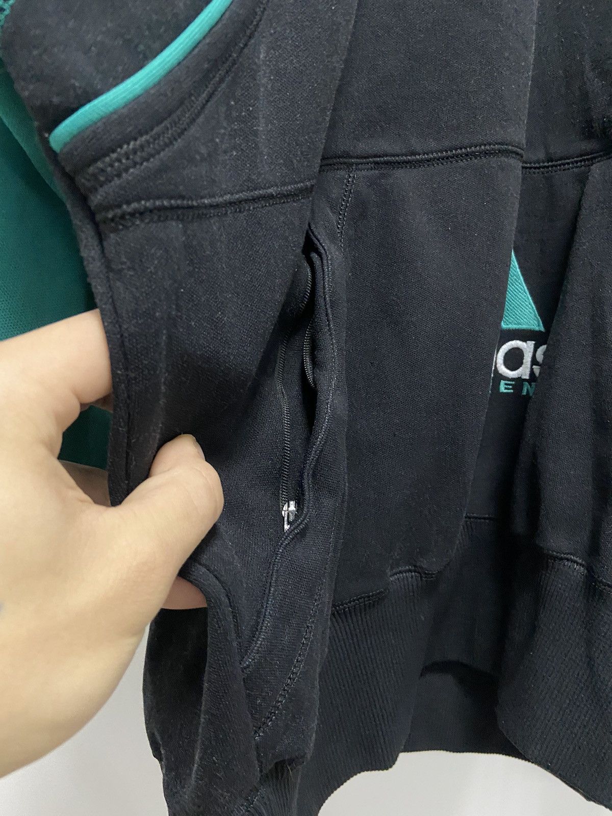 Adidas × Vintage Adidas Equipment Vintage Big Logo Sweatshirt 1/3 Zip 90s Size US M / EU 48-50 / 2 - 5 Thumbnail