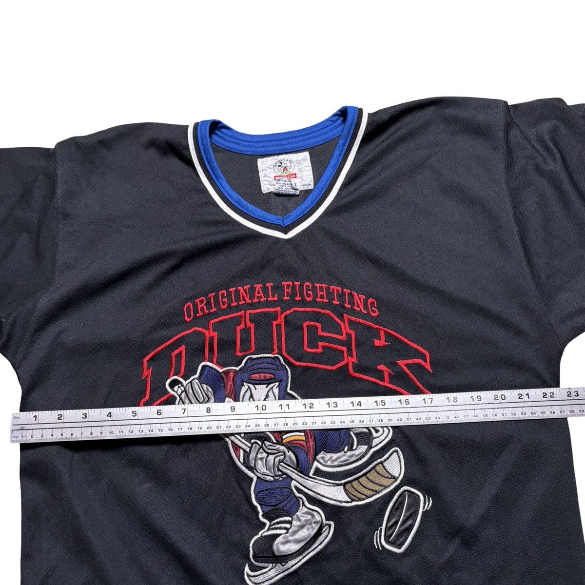 Starter 90s Starter Mickey & Co Jersey Mens L Black Fighting Duck Size US L / EU 52-54 / 3 - 3 Thumbnail