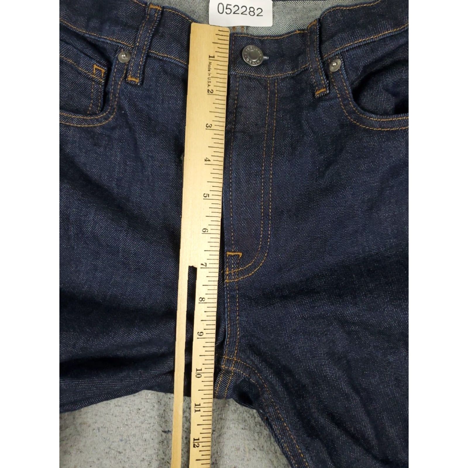 Everlane Everlane Mens Blue Skinny Straight Leg Jeans 30x29 Regular Size US 30 / EU 46 - 3 Thumbnail
