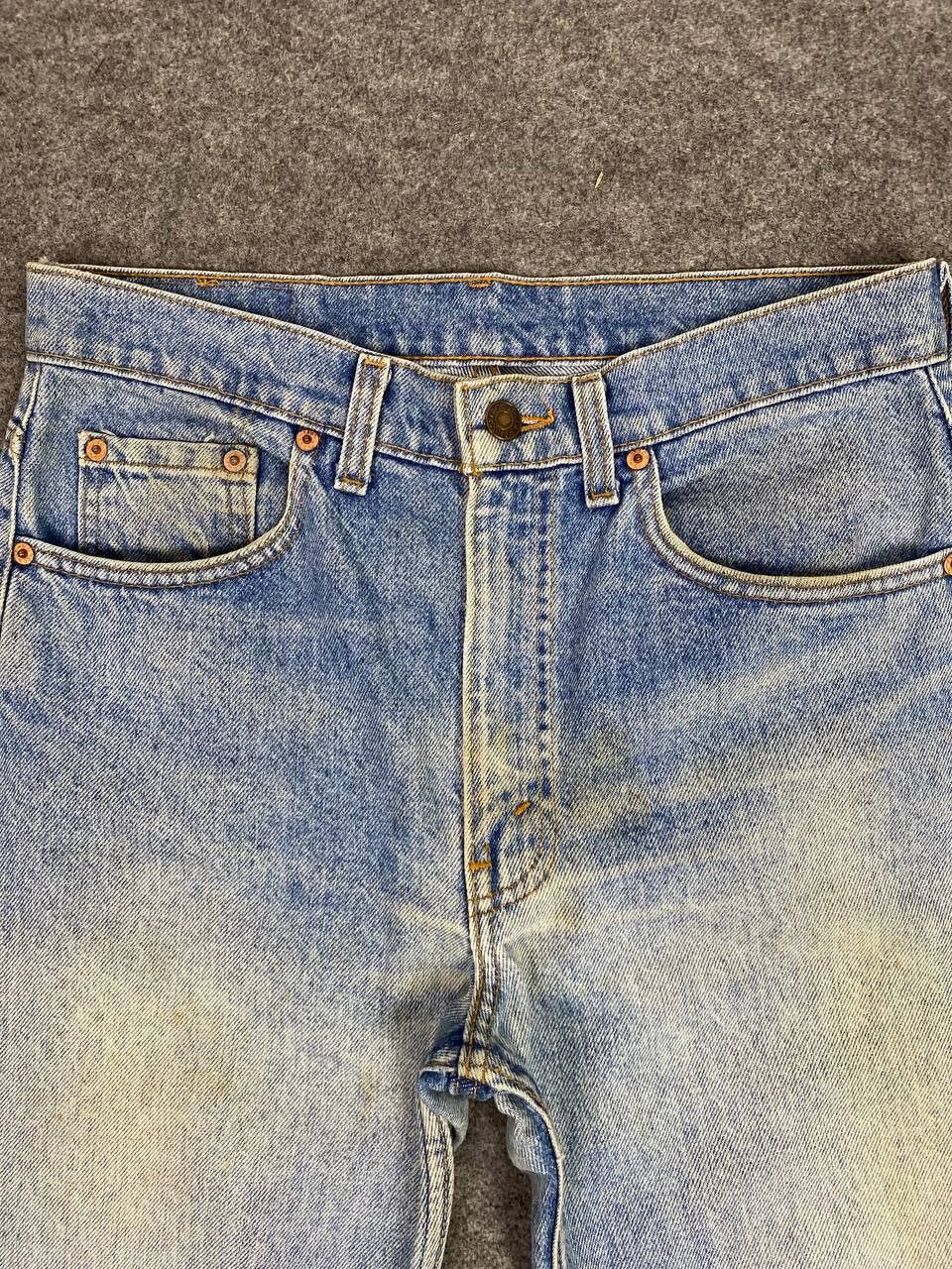 Levi's vintage levis 505 regular fit denim nice design Size US 32 / EU 48 - 8 Thumbnail