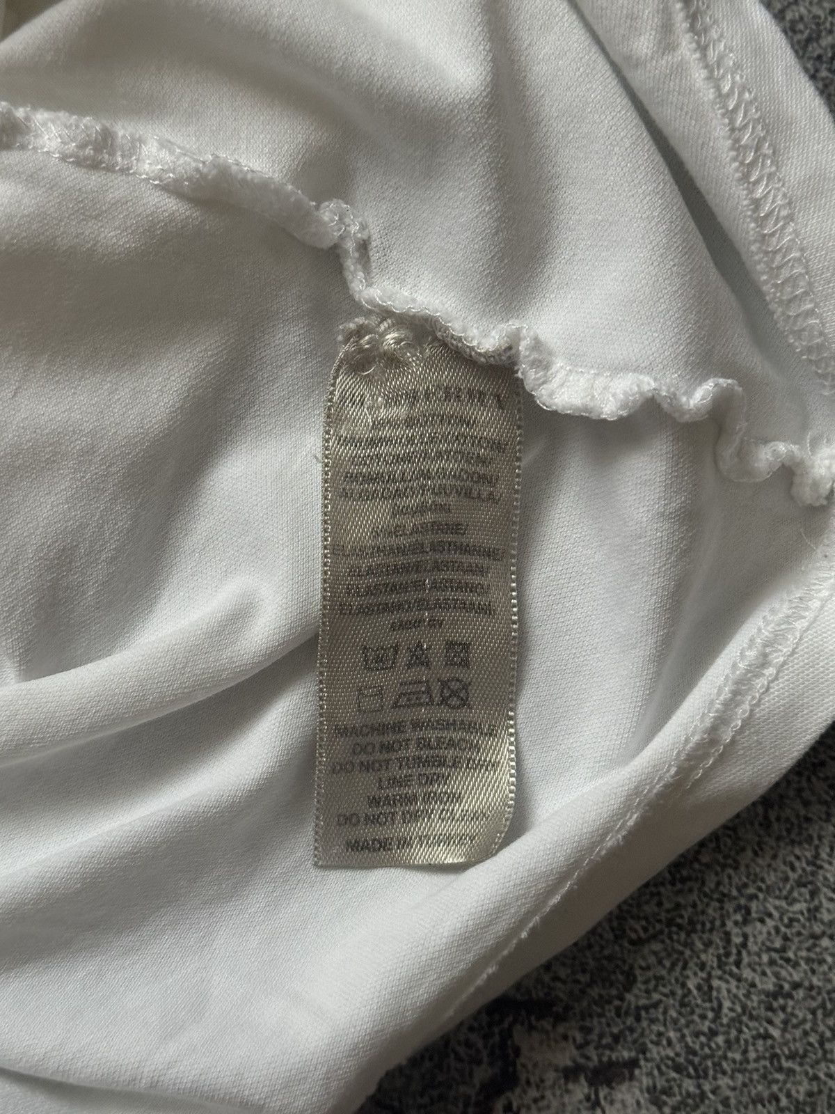 Burberry × Vintage Burberry XL Wmns white polo tank sleeveless tee T-shirt Size L / US 10 / IT 46 - 10 Thumbnail
