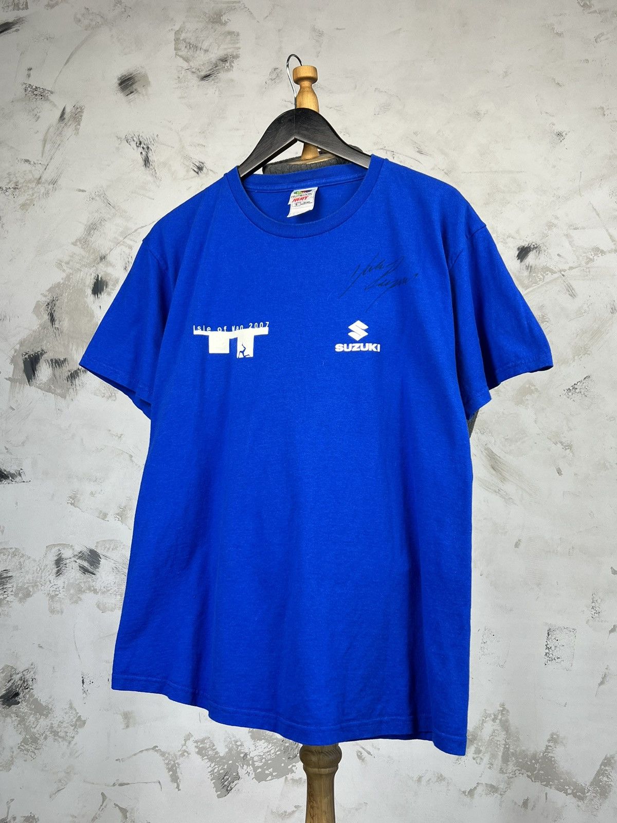 Vintage Vintage Suzuki Sundey Isle Of Man TT 2007 Shirt Size L Size US L / EU 52-54 / 3 - 1 Thumbnail