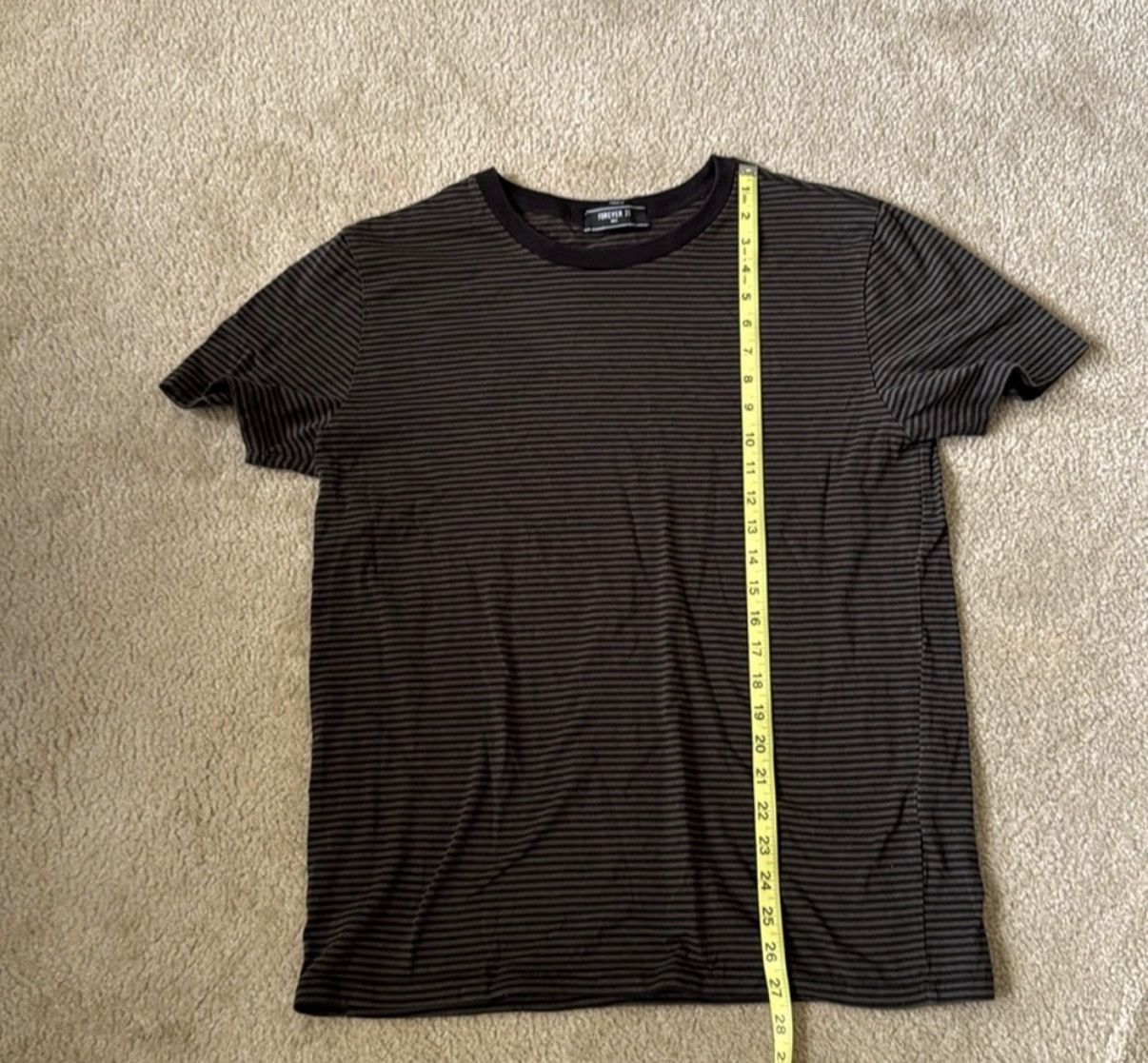 Forever 21 Forever 21 Short Sleeve Stripped Tee Size US L / EU 52-54 / 3 - 3 Thumbnail