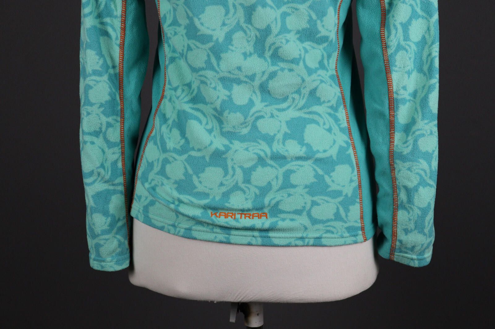 Designer Kari Traa Multicolor Floral Full Zip Fleece Jacket Size S Size S / US 4 / IT 40 - 8 Thumbnail