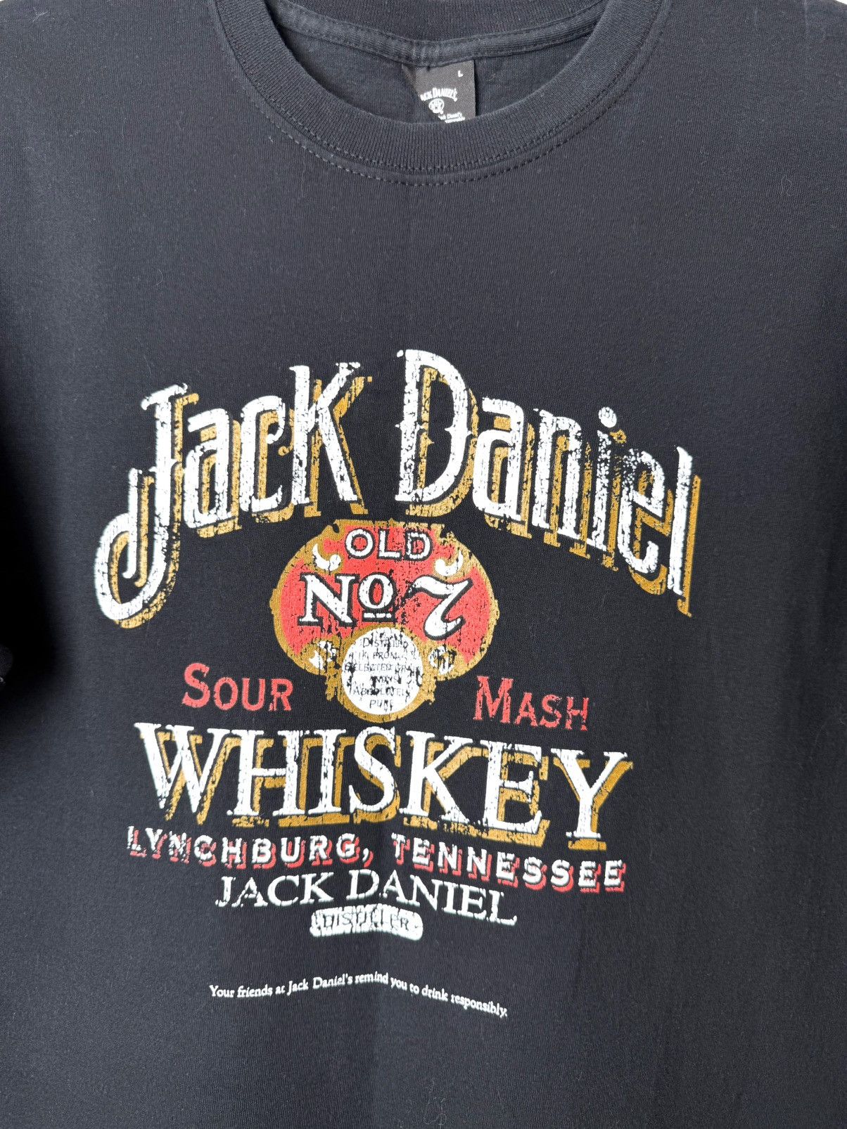 Other 00’s Jack Daniels Vintage T Shirt Icon Alcohol Whiskey Size US L / EU 52-54 / 3 - 2 Thumbnail