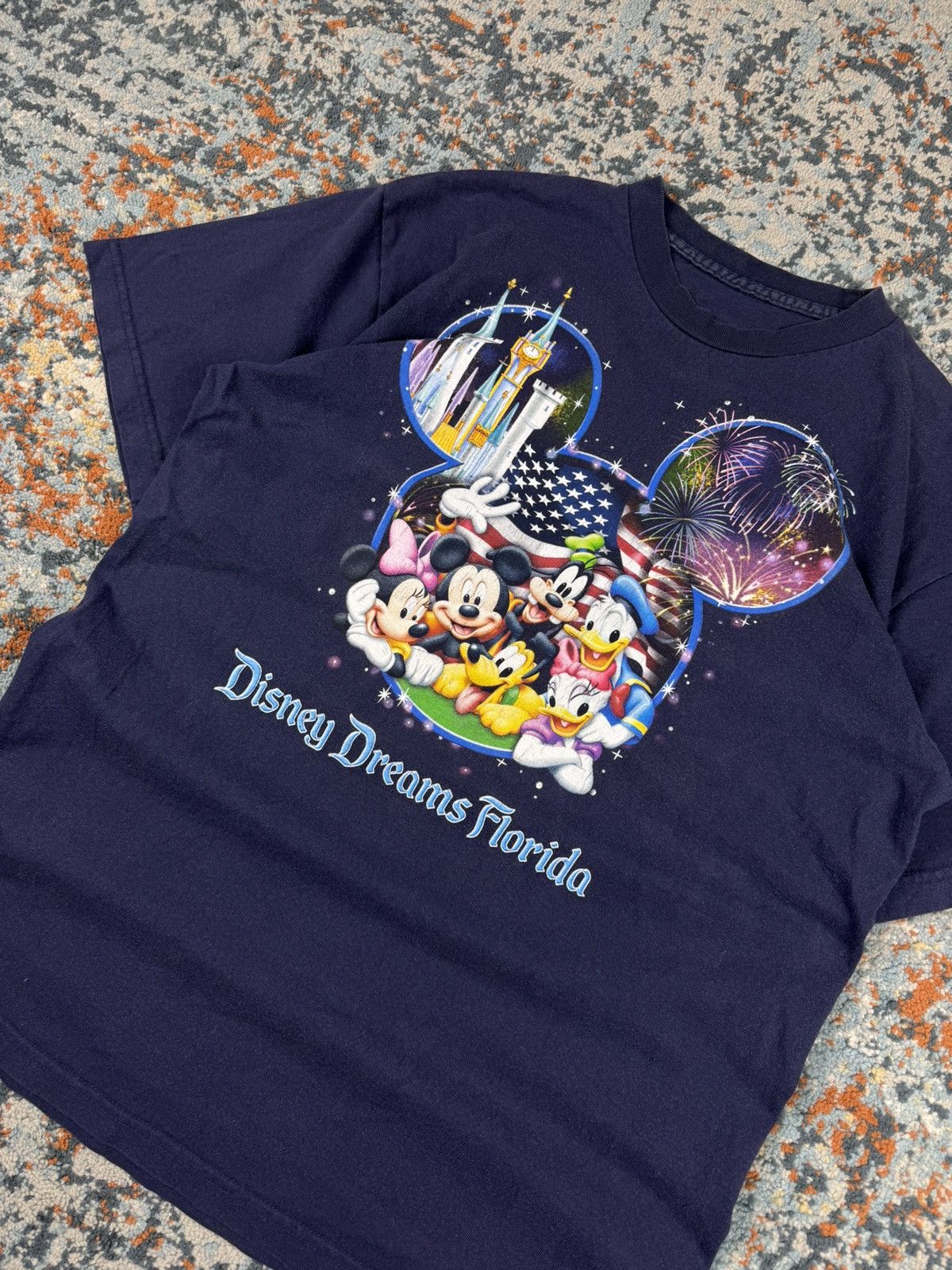 Disney × Vintage Vintage Y2K Disney world Florida graphic tee American flag Size US M / EU 48-50 / 2 - 3 Thumbnail