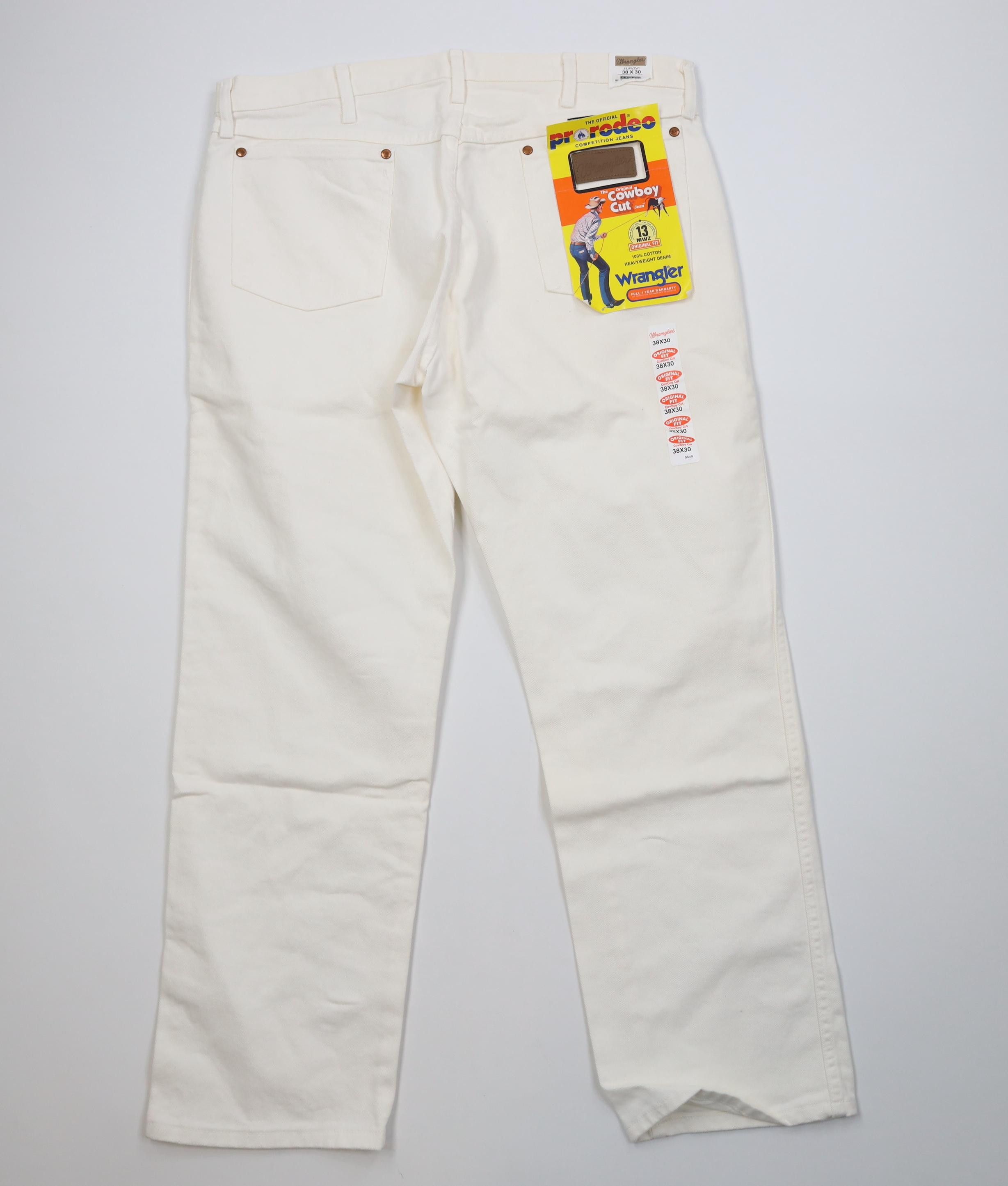 Wrangler Deadstock Vintage Y2K 2006 Wrangler MWZ Cowboy Rodeo Jeans Size US 38 / EU 54 - 9 Thumbnail