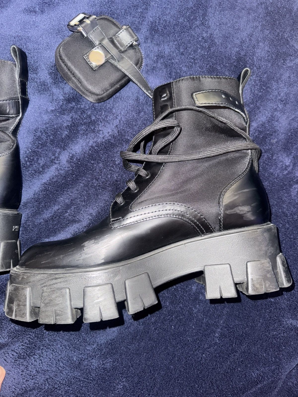 Prada Prada Monolith Re-Nylon Boots w/pouch Size US 8.5 / IT 38.5 - 9 Thumbnail