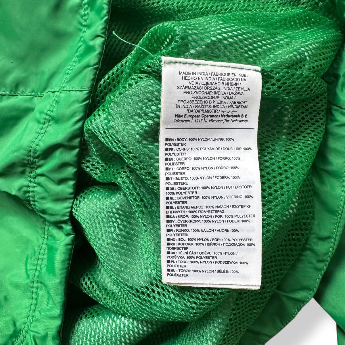 Nike Nike Vintage Track Nylon Sportwear Green Jacket Y2K Hooded Size US M / EU 48-50 / 2 - 8 Thumbnail