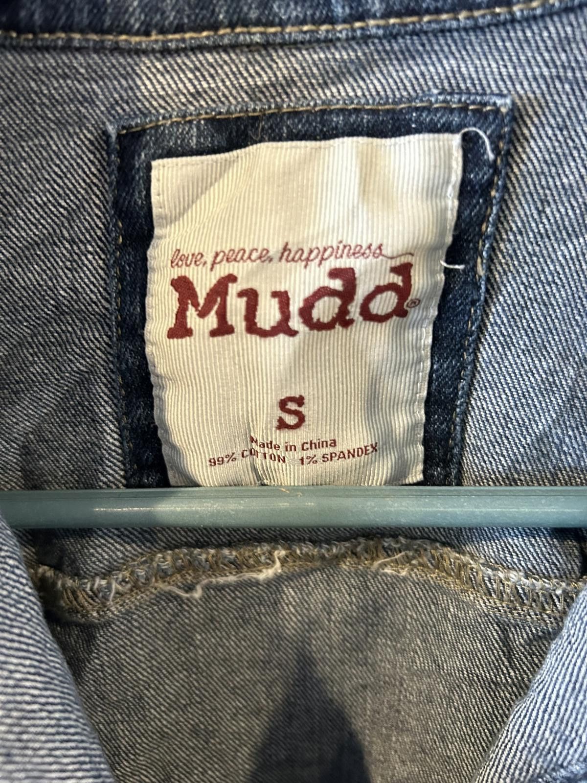 Other Vintage Mudd Women's Denim Jacket Size Small Size S / US 4 / IT 40 - 2 Thumbnail